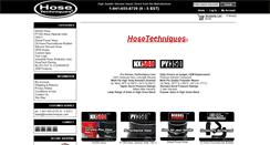 Desktop Screenshot of hosetechniques.com